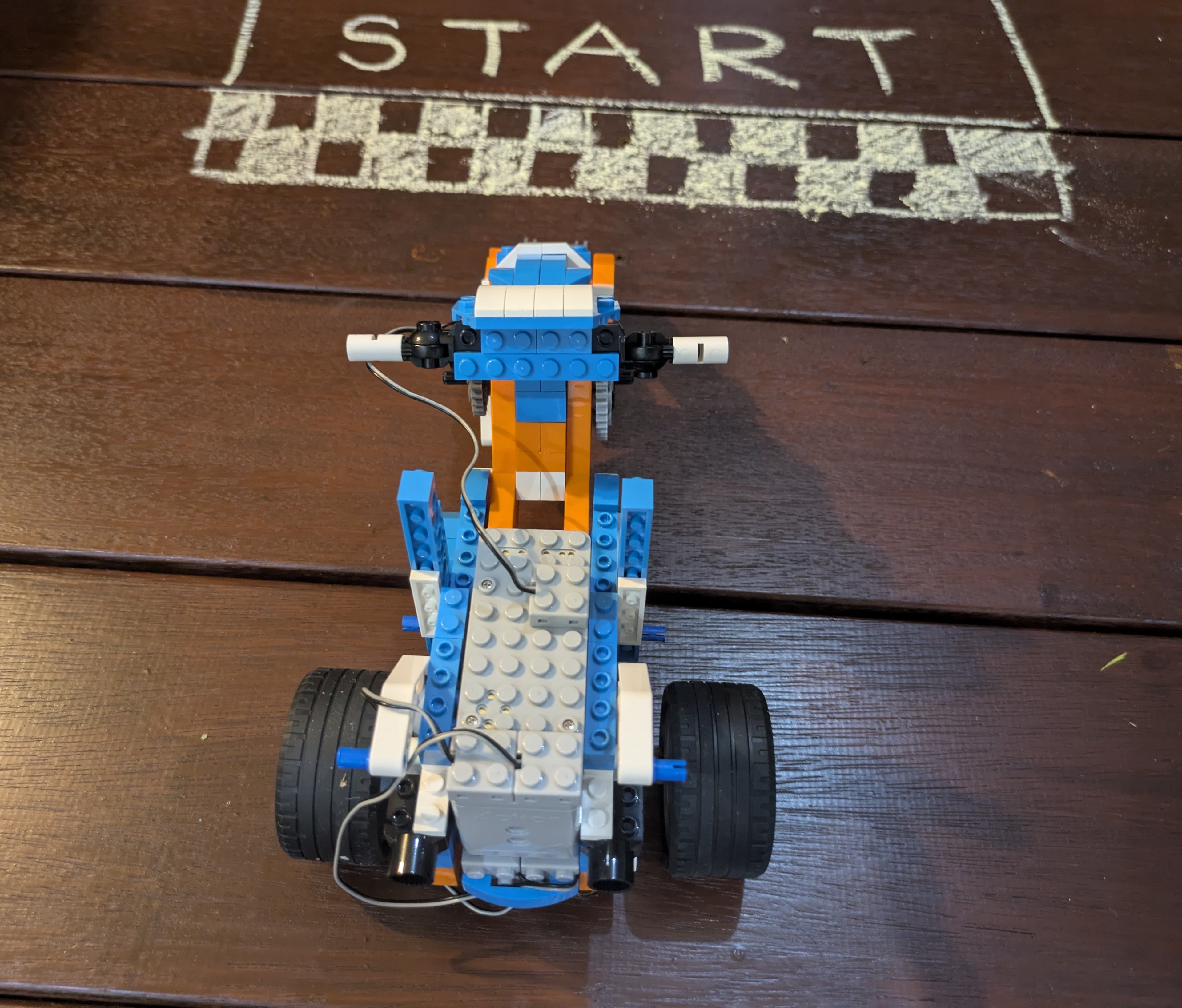 Path navigating Tuk Tuk robot project